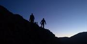 Visitors on a Guided Walk with Path to Adventure in the Lake District, Cumbria