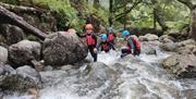 Family Ghyll Scrambling in the Lake District with Path to Adventure