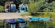 Paddleboards at The Swan Hotel & Spa in Newby Bridge, Lake District