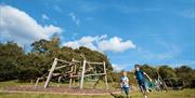 Children's Play Area at Park Cliffe Camping & Caravan Park in Windermere, Lake District