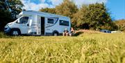 Touring pitches at Park Cliffe Camping & Caravan Park in Windermere, Lake District