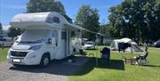 Camper Van and Caravan Pitches at Park Foot Holiday Park in Pooley Bridge, Lake District