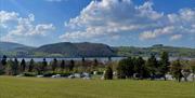 Striding Edge and Ullswater Views at Park Foot Holiday Park in Pooley Bridge, Lake District