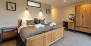 Double Bedroom at Self Catering Cottages in Park Foot Holiday Park in Pooley Bridge, Lake District