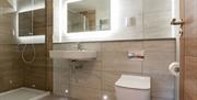 Ensuite Bathrooms at Self Catering Cottages in Park Foot Holiday Park in Pooley Bridge, Lake District