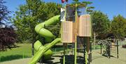 Play Area at Self Catering Cottages in Park Foot Holiday Park in Pooley Bridge, Lake District
