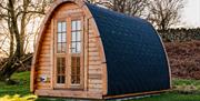 Camping Pod Exterior at Parkgate Farm in Eskdale, Lake District