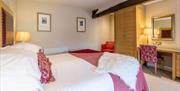 Double Bedroom at The Pennington Hotel in Ravenglass, Cumbria