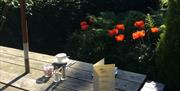 Outdoor Seating at Tower Bank Arms in Near Sawrey, Lake District