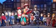 Puppet Show at Upfront Puppet Theatre in Penrith, Cumbria