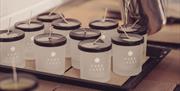 Candle Moulds at Candle Masterclass Experience at Pure Lakes in Far Sawrey, Lake District