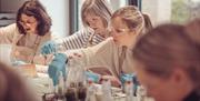 Visitors at Candle Masterclass Experience at Pure Lakes in Far Sawrey, Lake District