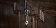 Bedroom Door at The Queen's Head in Askham, Lake District