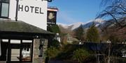 Exterior at The Queens Head in Troutbeck, Lake District