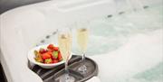Hot Tub at Redmayne House in Kirkby Stephen, Cumbria