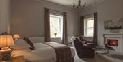 Junior Suite Bedroom at Farlam Hall Hotel near Brampton, Cumbria