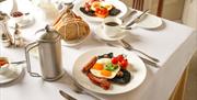 Breakfast at The Cedar Tree by Hrishikesh Desai at Farlam Hall near Brampton, Cumbria