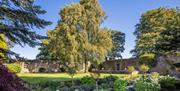 Walled Gardens at Farlam Hall Hotel near Brampton, Cumbria