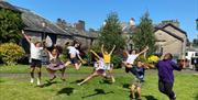 Children Participating in an Activity at Brewery Arts Centre in Kendal, Cumbria