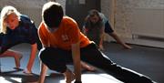 Children at a Dance Class at Brewery Arts Centre in Kendal, Cumbria