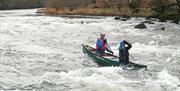 Visitors on River Expedition Training with The Expedition Club in the Lake District, Cumbria