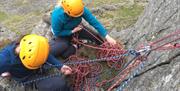 Rock Climbing with Rock n Ridge in the Lake District, Cumbria