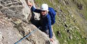 Scrambling with Rock n Ridge in the Lake District, Cumbria