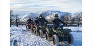 Escorted Quad Biking at Rookin House Activity Centre in Troutbeck, Lake District
