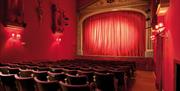 Interior at Rosehill Theatre in Whitehaven, Cumbria