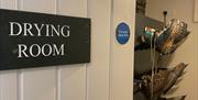 Drying Room and Kit Storage at The Royal Oak Hotel in Rosthwaite, Lake District