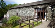 Exterior of The Barn Function Room at Rydal Hall in Rydal, Lake District