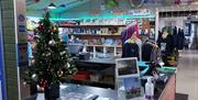 Christmas Shopping and Decor at Solway Aviation Museum in Crosby on Eden, Cumbria
