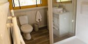 Safari tent bathroom - Skelwith Fold Caravan Park