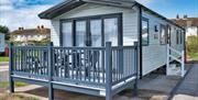 Static Lodge at Solway Holiday Park in Silloth, Cumbria