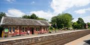 Appleby Station on The Settle - Carlisle Railway line in Cumbria, UK