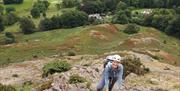 Scrambling with More Than Mountains near Coniston, Lake District