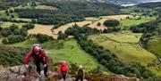 Scrambling with More Than Mountains near Coniston, Lake District