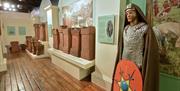 Main Gallery at Senhouse Roman Museum in Maryport, Cumbria