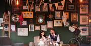 Bride and Groom Celebrate Their Wedding at Shed 1 Distillery in Ulverston, Cumbria