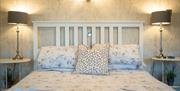 Double bedroom at The Shepherds Inn in Langwathby, Cumbria