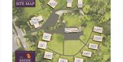Site map at The Patterdale Estate in Glenridding, Lake District
