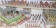 Grandad's Playroom Exhibit at Soldiers in Silloth, Cumbria