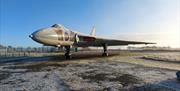 Aircraft at the Solway Aviation Museum near Carlisle, Cumbria