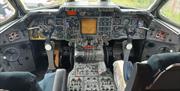 Aircraft Interior at the Solway Aviation Museum near Carlisle, Cumbria