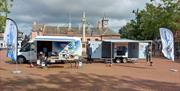 Solway Aviation Museum Display Units in Carlisle City Centre, Cumbria