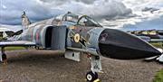 Aircraft at the Solway Aviation Museum near Carlisle, Cumbria