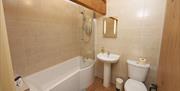 Bathroom at Spring Cottage at Helm Mount Lodge & Cottages in Barrows Green, Cumbria