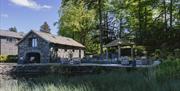 The Boathouse at Storrs Hall Hotel in Bowness-on-Windermere, Lake District