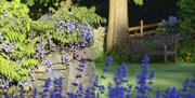 Gardens at Swarthmoor Hall in Ulverston, Cumbria