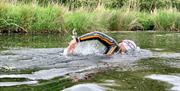 Visitors Swimming on Holidays with SwimTrek in the Lake District, Cumbria